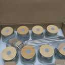 TANGLONG Mason Jar with Lid and Straw 24 oz Mason Jar Cups Set of 8 Glass Cups with Lids and Straws Mason Jars with Handle Drinking Glasses
