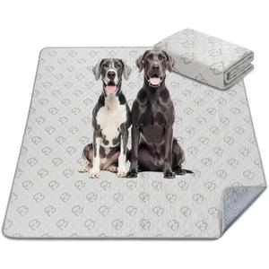 FXW Washable Pee Pads for Dogs, Puppy Pads with Super Absorbent, Specifically Designed for FXW Rollick/Homeplus 32/40/45inch 8 Panels Dog Playpen, 71" Square, Khaki, 1 Pack