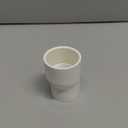 2" x 1-1/2" PVC Pipe Fitting Schedule 40 Compatible with 429-E Series Eccentric Reducer Coupling Suitable for High-flow Capacity, Plumbing, Irrigation, Pool, Spa, White