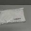 Amoretu Women's 2025 Ruched 1/2 Sleeve T-Shirts Square Neck Fitted Going Out Tops (White, L)