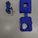 JCHPINE Silicone Cover Case for Bitzee Disney Interactive Digital Pet and Case, Protective Skin Sleeve for Bitzee Disney Virtual Electronic Pets (Blue)