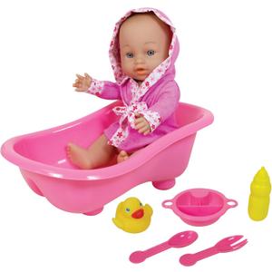 Baby with Bathtub, Pink
