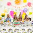 81-Piece Floral & Sunflower Disposable Party Supplies Set - All-in-One Thank You Tableware for Baby Shower, Birthday & Bridal Shower