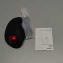 Nulea Wireless Ergonomic Trackball Mouse, Rechargeable, Bluetooth Rollerball Mouse, 44mm Index Finger Trackball, 5 Adjustable DPI, Compatible with PC, Laptop, Mac