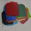 Trading Card Dividers Multicolor Card Page Dividers Frosted Plastic Separator with Tabs for Games Sports, 2.7 x 3.8 Inches(150 Pieces)