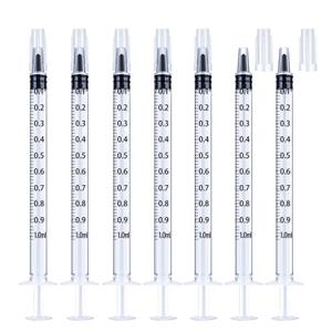 1ml Syringe Without Needle, 1ml Syringe for Liquids, Syringes for Scientific Labs, Measuring Liquids, Feeding Pets, 12 Pack Packaged