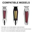 Compatible with Wahl Detailer Blade,2215 Replacement T Wide Blades Fit for Wahl 5 Star Detailer 8081 and Cordless Detailer Li 8171 Trimmer,Stainless Steel,Adjustable Zero-Gap Blade,1Pack.