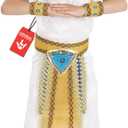 fun shack King Tut Costume Kids, Egyptian Costumes for Boys, Pharaoh Costume Boys, Book Characters Costumes for Kids (Medium)