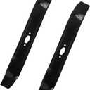 742-05177 Ultra High-Lift Bagging Blades Set for Cub Cadet MTD Troy Bilt 42" Zero-Turn Mower, Replaces 742P05177, Compatible with Enduro XT1-LT42 XT2-LX42 Ultima ZT1-42 ZT1-42E ZTS1-42 (2 Pack)