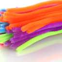 Essentials By Leisure Arts Chenille Stems Neon, 12 Inch 6mm, Bendable Craft Pipe Cleaners for DIY Projects, Dolls, Ornaments, Jewelry, and Decorations, 100 Pack
