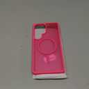 [4 in 1] Magnetic for Samsung Galaxy S25 Ultra Case, 2 Pics Privacy Screen Protectors and 1 Pic Camera Protector, Fit for MagSafe, Military Grade Shockproof Translucent Matte S25 Ultra Cover, Hot Pink