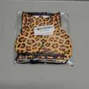 Cheetah Print Birthday Decorations,Leopard Birthday Banner Pennant Banner,Cheetah Leopard Print Party Decor Supplies for Adults Women Girl (Brown)