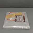 Wowfit Furniture Cover Dust-Proof Moving Bag for Chairs, Recliners & Boxes  Clear, Odorless Plastic - 4mil-Thick - 34W x 42.1D x 65/48H Inches (Tape Not Included)