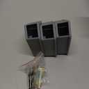 Fursnare 6-Pack Mouse Bait Stations for Outdoor & Indoor Use with Lockable Keys, Weatherproof, Safe for Kids & Pets