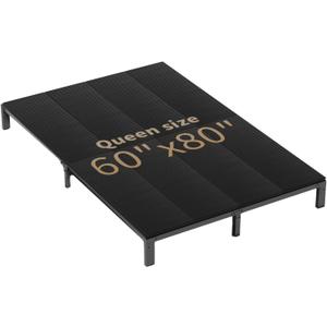 Queen Size Bunkie Board 60x80'', Breathable Sturdy Mattress Support Pad, Anti-Slip Design Effectively Prevents Mattress Sagging, Universal Compatible with Metal Bed Frames, Slat Beds & Sofa Beds