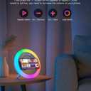 Swarmir Bluetooth Speaker with Lights, Wireless Charging Speaker, Best Birthday Gift Ideas Teenage,Applicable for Bedroom/Teen Girl Gifts