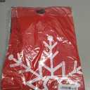 Feelin Good Tees Christmas Snowflake Novelty Xmas Graphic T-Shirt, Red, M