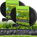 Upgraded Flat Soaker Hose 100 FT for Garden Beds, 50 FT 2 Packs 3/4" Linkable Garden Drip Irrigation Hose Save Water 80%, Double Layer Soaker Hose Flexible Leakproof Kink Free Watering Hose