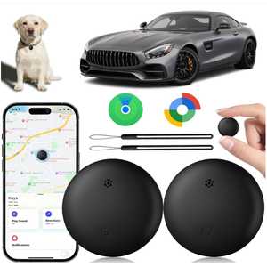 RGIMF GPS Tracker for Vehicles No Subscription, Car Tracker Tag for Android & iOS, Bluetooth Tracker Device Compatible with Apple Find My & Google's Find Hub for Keys, Luggage Wallet Car Kids Pets