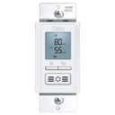 [New Generation] Humidity Sensor Switch, Ortis in-Wall Bathroom Fan Automated Control Switch, Air Moisture Detection, Neutral Wire Required, White, 120V/220V