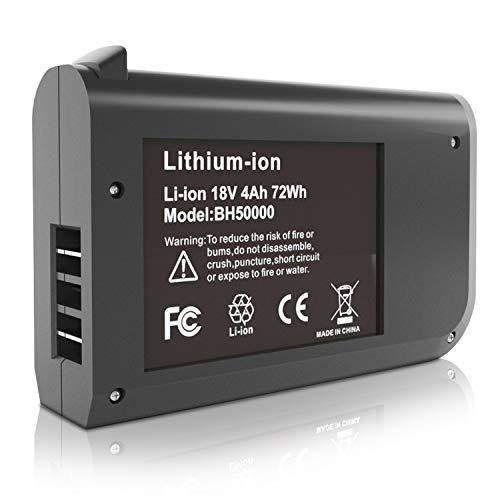 TROOX 18V 4.0AH Lithium Ion Replacement Battery for Hoover Lx Battery BH50000 302723001 BH50015 BH50010 BH50020 Cordless Stick Vacuum