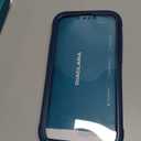 Diaclara Designed for iPhone 13 Case, Full Body Rugged with Built-in Touch Sensitive Anti-Scratch Screen Protector, Soft TPU Bumper Case for iPhone 13 6.1" (Blue and Clear)