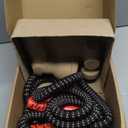 Pocket Hose 25 FT Copper Head Expandable Garden Hose with Pocket Pivot, No Tangles, AS SEEN ON TV, 360 Swivel, Tri-Tex Tubing, Force Field Jacket, Lead-Free, No-Kink, Anti-Burst w/APT