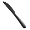 Butter knives 16pcs Food-Grade Stainless Steel black knife 9inch dinner knives seamless black silverware easy to clean Dishwasher Safe