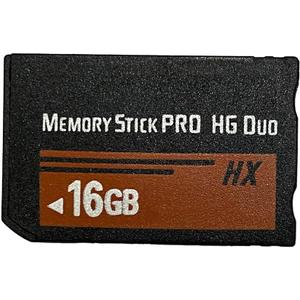 16GB High Speed Memory Stick Pro-HG Duo (MS-HX) for PSP Camera MemoryCards