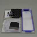 YWXTW EZ Alignment for Samsung Galaxy Z Flip 7 Screen Protector, [Strengthen Crease Test] 4Pcs Inner Soft EPU Film+2Pcs Front Display Tempered Glass+1 Set Camera lens Protector, Anti Scratch (Black)