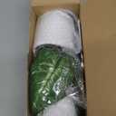 Der Rose 2 Pack 16" Fake Plants Artificial Tropical Plants Indoor Faux Greenery for Home Office Desk Bathroom Decor (White)