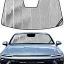 Pigenius Windshield Sun Shade for Hyundai Sonata 2024-2026 Front Window Sunshade - AstraGuard