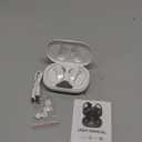 AI Translation Earbuds Real-Time: 166 Languages Audifonos Traductores Inglés Español, 60 Hours Battery - Seamless Translator Headphones for Travel Business Learning, iOS & Android Support Off-White