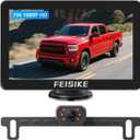 Backup Camera with IR Night Vision, 7 Inch 1080P HD Rear View Camera, Plug-Play, DIY Guide Lines, 150 Wide Angle, Back up Camera Systems for Truck Cars Pickups SUV Van