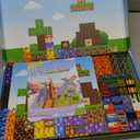 150PCS Magnetic Blocks - Build Mine Magnet World Kids Building Blocks with Magnet Board for 3 4 5 6 7 8 9 10 Year Old Boys & Girls Magnetic Tiles STEM Sensory Outdoor Toys for Kids Ages 4-8 5-7