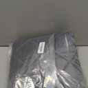 Peryiter Magnetic Thermal Insulated Door Curtain Fit 32'' x 80'' Oxford Waterproof with Thicken Cotton, Gray Windproof Insulation Cover for French/Patio Sliding Glass Doors(Seamless Style)