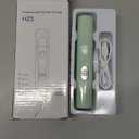 VIWIK Dog Nail Grinder, 2-Speed Rechargeable Dog Nail Trimmers for Large Medium & Small Dogs, Upgrade Professional Electric Pet Paws Grooming, Quiet Puppy Grooming Tool, for Dogs Cats (Green)