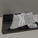 Wireless Keyboard and Mouse Combo,2.4G Full Size Wave Keys Ergonomic Keyboard with Wrist Rest for Natural Typing, 3 DPI Adjustable Ergonomic Silent Mouse for Computer/Laptop/Windows/Mac (Black)