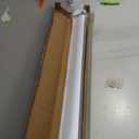 45''W x 48''H No Drill Cellular Shades, Blackout, White