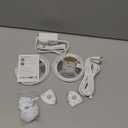 Under Bed Lights Motion Sensor, Motion Activated Bed Lighting,12V Power Adapter, Dimmable LED Strip Night Light for Bedroom,Stairs,Crib,Cabinet,Warm White -2 x 5FT -Dual Kit