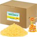 FROKO Yellow Natural Beeswax Pellets 5LB, Organic Beeswax, Beeswax for Candle Making, Body, Skin Care DIY, Lip Balm, Soap and Lotion Making Supplies