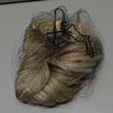 Long Wavy Synthetic Clip in Hair Extensions 20 Inch Ash Golden Blonde mix Platinum Blonde 5PCS Soft Hairpieces Thick Hair Extensions for Women