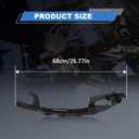 Front Bumper Bracket and Headlight Bracket Fits 2008-2012 Accord Sedan Left and Right Side 71140TA0A00 71190TA0A00 HO1067113 HO1066113