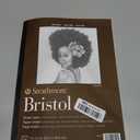Strathmore 400 Series Bristol Paper Pad, Smooth, Tape Bound, 9x12 inches, 15 Sheets (2-ply) - Artist Paper for Adults and Students - Markers, Pen and Ink