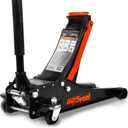 AV Steel Low Profile Floor Jack 3 Ton (6600 lbs), Heavy Duty Hydraulic Jack for Car, Heavy-Duty Floor Jack with Dual Pistons Quick Lift Pump, Car Floor Jack with Lifting Range 3-1/8'' to 19-7/8''