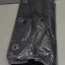 STORAGE MANIAC Over Door Shoe Organizer with Curtain + 2-Pack Hanging Garment Bag