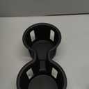 Center Console Cup Holder Inserts for Honda Pilot 2023-2025 & Passport/Ridgeline 2024-2026, Interior Accessories TPE Car Cup Holder Cover for 23-25 Pilot & 24-26 Passport/Ridgeline, Black