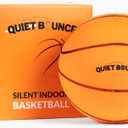 Silent Basketball 2.0 - Premium Quiet Indoor Basketball with Pro Regulation Grooves, Soft Bounce, Home-Friendly Design, Durable Grip & Low-Noise Performance for Focused Training and Play