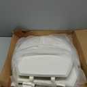 Mayfair Cassel Slow Close Toilet Seat, Easy Clean, Non Slip Premium Wood Seat, Easy Install, Round, Biscuit