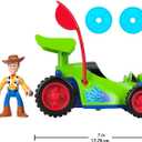 Fisher-Price Imaginext Woody & R.C. Play Set, with 3-inch Action Figure, Toy R.C. Vehicle & 2 Projectiles, Inspired by Disney and Pixar Toy Story